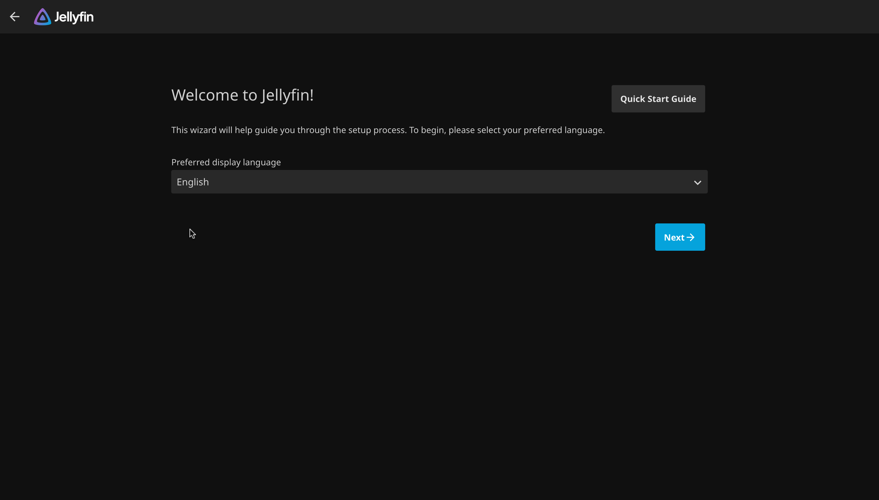 Taalprompt Setup-assistent