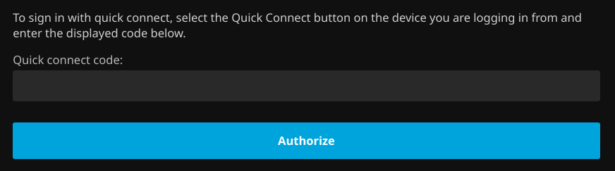 快速连接码输入界面