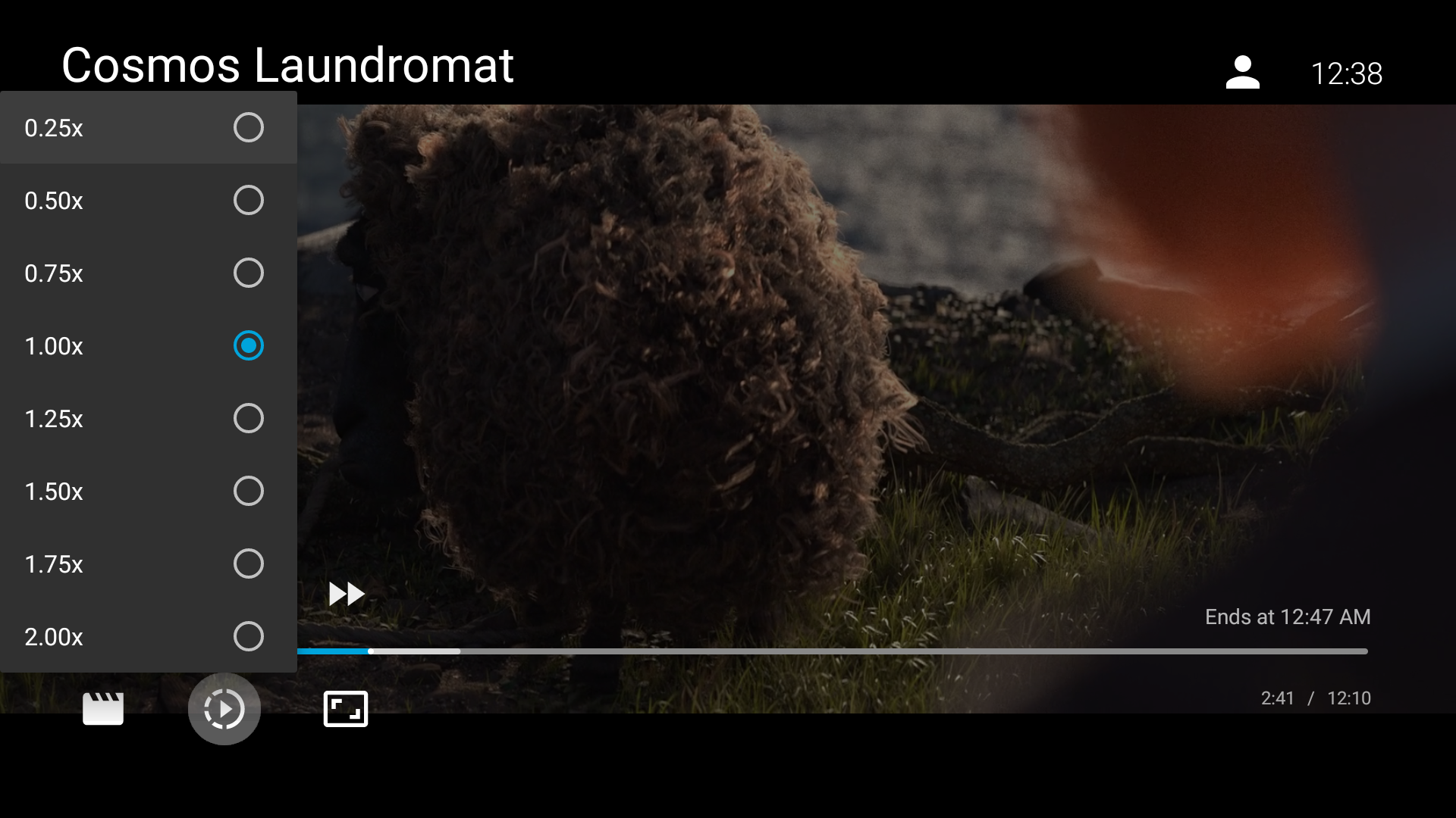 新增速度控制界面截图